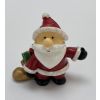 Cute Santa With Boot Cake Topper