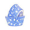 SK Cupcake Cases Star Sapphire Blue Pack of 36