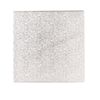Silver 3mm Thick Hardboards - Square - 12 Inch