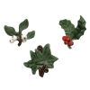 SK-GI Silicone Mould Holly, Ivy and Mistletoe