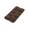 Silikomart Choco Biscuits Chocolate Mould
