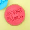 Sweet Stamp Cookies For Santa Cupcake Embosser