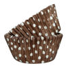 SK Cupcake Cases Dotty Chocolate - Bulk Pack of 360