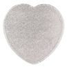 Silver Drum 1/2 Inch Thick Heart 12 Inch