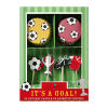 "It's a Goal" Cupcake Case and Topper Kit