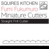 SK Fumi Miniature Cutter - Straight Frill
