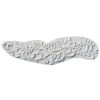 SK-GI Silicone Mould Lace Scroll Floral Large