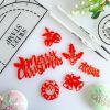 Sweet Stamp Traditional Christmas Embossing Elements