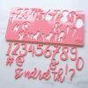 Sweet Stamp Stylish Number Embossing Set
