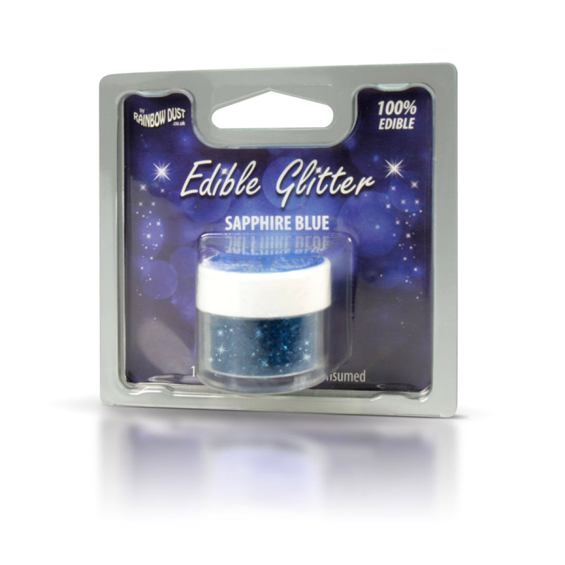 2 x Rainbow Dust OCEAN BLUE 100% Fully Edible Cake Sparkle Glitter Sugarcraft