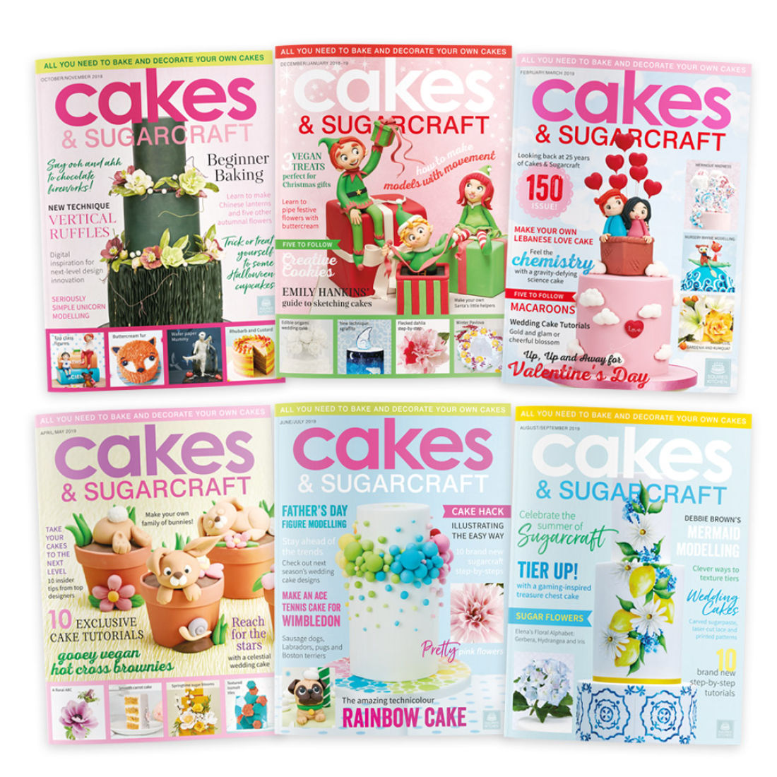 Cakes & Sugarcraft Magazine Subscription 6 Issues Starting ...