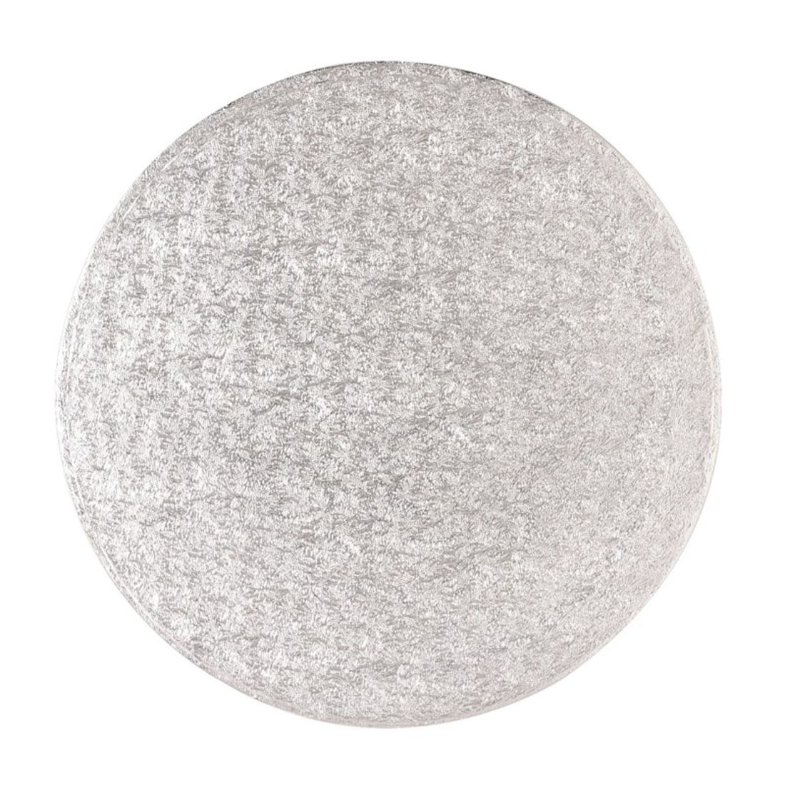 7" Inch Round Silver Cake Board 3mm DOUBLE THICK