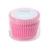 SK Cupcake Cases Colour Block Deep Pink Pack of 36