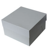 White Cake Box 8x8x5"