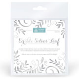 SK Edible Silver Leaf Book of 25 Sheets