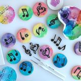 Sweet Stamp Music Note Embossing Elements