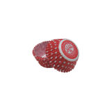 SK Mini Cupcake Cakes Dotty Red Pack of 50