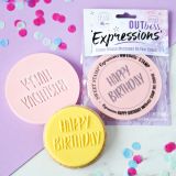 Sweet Stamp OUTboss Expressions Fun Happy Birthday