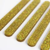 Make A Wish Mini Cakesicle Sticks Pk 12 Gold Glitter