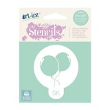 SK Art-ice Round Stencil Party Balloons