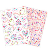 SK Edible Wafer Paper by Natasha Collins: Floral Hearts