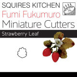 SK Fumi Miniature Cutter - Strawberry Leaf