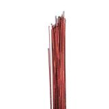 Hamilworth Metallic Floral Wires - Dark Red