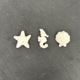 SK-GI Silicone Mould Sealife 2 - Starfish, Seahorse & Clam
