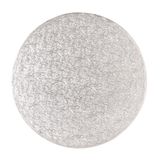 Silver Drum 1/2 Inch Thick Round 6 Inch - Pack of 5