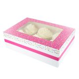 6/12 Hole Cupcake Box Sprinkles