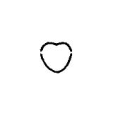 Heart Shape Crimper Plain Edge 19mm (3/4")