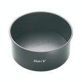 MasterClass Non-Stick 23cm Round Loose Base Deep Cake Pan