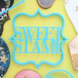 Sweet Stamp Blank Canvas Plaque Cutter