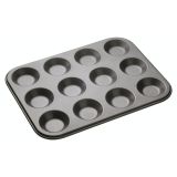 MasterClass Non-Stick 12 Hole Shallow Baking Pan