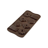 Silikomart Choco Biscuits Chocolate Mould