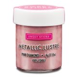 Sweet Sticks Edibleart Metallic Lustre Pink Diamond 4g