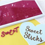 Sweet Stamp Sweet Sticks Embossing Set