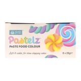 Squires Kitchen Pastelz Paste Food Colour Set of 8