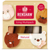 Renshaw Ready to Roll Icing Natural Colours Multipack 5x100g