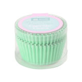 SK Cupcake Cases Colour Block Pastel Green Pack of 36