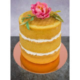 PME Rose Gold Mirror Cake Card Round 6 Inch