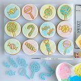 Sweet Stamp Candy Embossing Elements