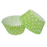 SK Cupcake Cases Spring Dotty Green Pack of 360