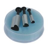 PME Heart Plunger Cutters Set of 3