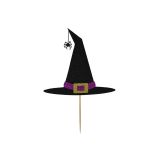 Witches Hat Glitter Cake Topper