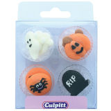 Halloween Sugar Decorations pack of 12
