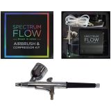 Spectrum Flow Airbrush & Compressor Kit - Black