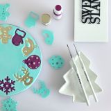 Sweet Stamp Cute Christmas Embossing Elements