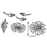 Patchwork Cutter & Embosser Large Daisies