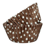 SK Cupcake Cases Dotty Chocolate Pack of 36